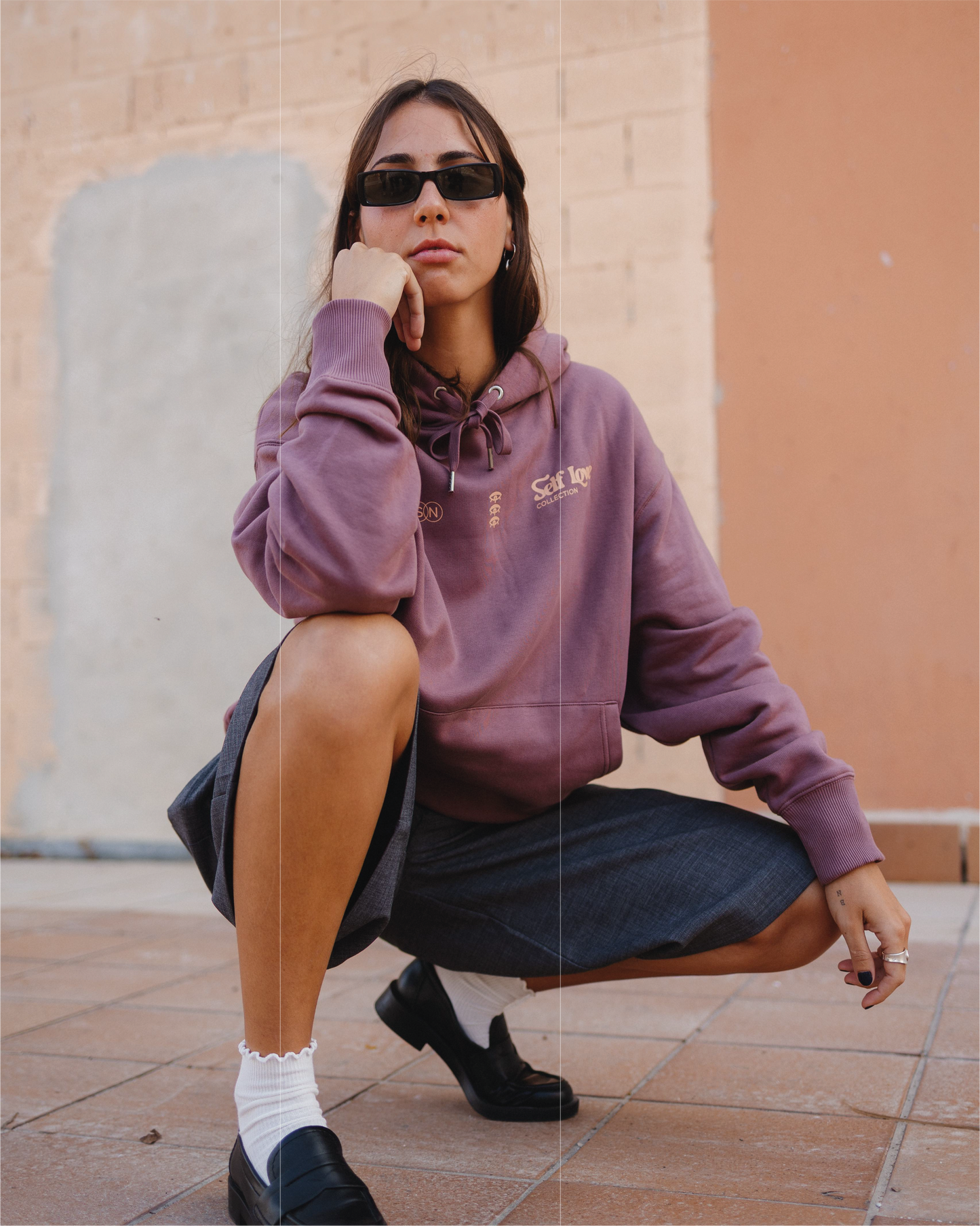 SELF LOVE OVERSIZE HOODIE